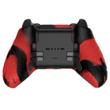 PlayVital Mountain Range Edition Silicone Cover with Thumb Grips for Xbox Elite Series 2 Controller & Xbox Elite Series 2 Core Controller - Red & Black - DVGE2P003