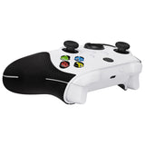 PlayVital Premium Grips for Xbox Series X/S Controller, Split Design Soft Hexagonal Diamond Textures Sweat-Absorbent Handle Grips Protector for Xbox Core Wireless Controller - Black - FMYX3M001