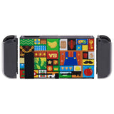 PlayVital  Protective Case for NS Switch, Soft TPU Slim Case Cover for NS Switch Joy-Con Console with Colorful ABXY Direction Button Caps-Puzzle Adven - NTU6043G2