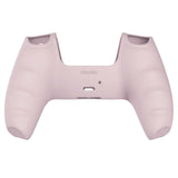 PlayVital Cherry Blossoms Pink Pure Series Anti-Slip Silicone Cover Skin for PS 5 Controller, Soft Rubber Case for PS5 Controller with White Thumb Grip Caps - KOPF019