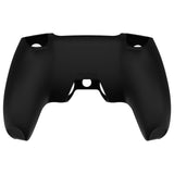 PlayVital Pure Series Carving Skull Dockable Model Anti-Slip Silicone Cover Skin with 6 Thumb Grip Caps for ps5 Controller Fits with Charging Station - EKPFL006