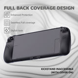 PlayVital Ranger Dockable Silicone Grip Case with Hard Shell Cover for Nintendo Switch 2 - Protective Full-Body Cover with Extra Adjustable Stand & Thumb Grips  - Black - YZCNTM001