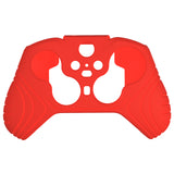 PlayVital Samurai Edition Anti Slip Silicone Case Cover for Xbox Elite Wireless Controller Series 2, Ergonomic Soft Rubber Skin Protector for Xbox Elite Series 2 with Thumb Grip Caps - Passion Red - XBE2M014