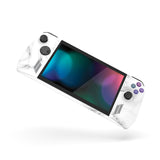 PlayVital Seamless White Marble Custom Stickers Vinyl Wraps Protective Skin Decal for ROG Ally Handheld Gaming Console - RGTM007