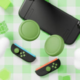 PlayVital Silicone Button Covers and Thumb Grip Set for Nintendo Switch 2, 2 ABXY Directional Button Caps & 2 Joystick Caps for Joycon 2 - Matcha Green - WWYNTM046