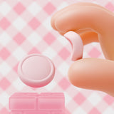 PlayVital Silicone Button Covers and Thumb Grip Set for Nintendo Switch 2, 2 ABXY Directional Button Caps & 2 Joystick Caps for Joycon 2 - Pink - WWYNTM044