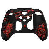 PlayVital Sin Source Silicone Cover Skin wtih Thumb Grip Caps for Xbox Series X/S Controller - BLX3028