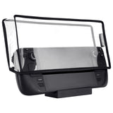 PlayVital Transparent Dust Cover for Steam Deck LCD & OLED - Clear Black - PCSDM003