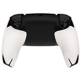 PlayVital Premium Grip for ps5 Wireless Controller, Split Design Anti-Skid Soft Hexagonal Diamond Textures Sweat-Absorbent Handle Grips Protector for ps5 Controller – White - FHPFM006