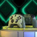 PlayVital Stellar Mecha Silicone Cover Skin for Xbox Series X/S Controller, Anti-slip Grip Protector with Thumb Grips & Sticker for Xbox Core Wireless Controller - Army Green & Sage Green - SAXX3P004
