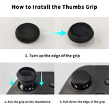 PlayVital Stellar Mecha Silicone Cover Skin for Xbox Series X/S Controller, Anti-slip Grip Protector with Thumb Grips & Sticker for Xbox Core Wireless Controller - Army Green & Sage Green - SAXX3P004