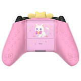 PlayVital Sweetheart Kitty Silicone Cover Compatible with Xbox Series X/S Controller with Thumb Grips and Stickers, Soft Rubber Protector with Anti-Slip Grip for Xbox Core Controller - Pink - XEEX3P001