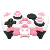 PlayVital Sweetheart Kitty Silicone Cover Compatible with Xbox Series X/S Controller with Thumb Grips and Stickers, Soft Rubber Protector with Anti-Slip Grip for Xbox Core Controller - White - XEEX3P002