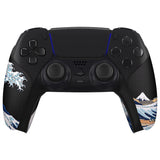 PlayVital The Great Wave Off Kanagawa Anti-Skid Sweat-Absorbent Controller Grip for PS5 Controller - PFPJ130