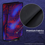 PlayVital Dust Cover for ps5, Soft Neat Lining Dust Guard for ps5 Console, Anti Scratch Waterproof Cover Sleeve for ps5 Console Digital Edition & Disc Edition - Damascuscamo - PFPJ165