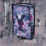 PlayVital Dust Cover for ps5, Soft Neat Lining Dust Guard for ps5 Console, Anti Scratch Waterproof Cover Sleeve for ps5 Console Digital Edition & Disc Edition - Lovely Punky Bunny - PFPJ164