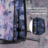 PlayVital Dust Cover for ps5, Soft Neat Lining Dust Guard for ps5 Console, Anti Scratch Waterproof Cover Sleeve for ps5 Console Digital Edition & Disc Edition - Lovely Punky Bunny - PFPJ164