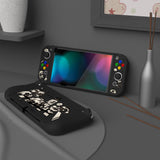 PlayVital ZealProtect Soft Protective Case for Switch OLED, Flexible Protector Joycon Grip Cover for Switch OLED with Thumb Grip Caps & ABXY Direction Button Caps - Fruit Road - XSOYV6058