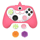 PlayVital MonoEye Monster Cute Silicone Cover for Xbox Series X/S Controller, Includes Joystick Caps and Stickers for Xbox Core Controller Anti-Slip Grip Case - Pink - GTTX3P006