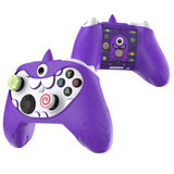 PlayVital MonoEye Monster Cute Silicone Cover for Xbox Series X/S Controller, Includes Joystick Caps and Stickers for Xbox Core Controller Anti-Slip Grip Case - Purple - GTTX3P005