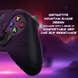 PlayVital Mountain Range Edition Silicone Cover with Thumb Grips for Xbox Elite Series 2 Controller & Xbox Elite Series 2 Core Controller - Black - DVGE2P001