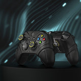 PlayVital Silicone Controller Cover for Xbox Series X/S with Thumbstick Cap & Sticker- Runes Edition Anti-Slip Grip Skin, Shockproof Protector for Xbox Core Wireless Controller - Black - HUAX3P001