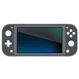 PlayVital Silicone Button Covers and Thumb Grip Set for Nintendo Switch/OLED Joycon/Switch Lite, ABXY Directional Key Button Caps for Nintendo Switch/OLED/Lite with Switch Lite D-Pad Button Cap - White - NJM3004