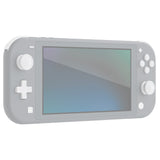 PlayVital Silicone Button Covers and Thumb Grip Set for Nintendo Switch/OLED Joycon/Switch Lite, ABXY Directional Key Button Caps for Nintendo Switch/OLED/Lite with Switch Lite D-Pad Button Cap - White - NJM3004