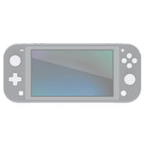 PlayVital Silicone Button Covers and Thumb Grip Set for Nintendo Switch/OLED Joycon/Switch Lite, ABXY Directional Key Button Caps for Nintendo Switch/OLED/Lite with Switch Lite D-Pad Button Cap - White - NJM3004