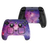 PlayVital for Steam Controller 2 Skin (3-Pack) - Protective Vinyl Decal Sticker Cover for Steam Controller Accessories, No Residue, Scratch-Resistant - Nebula Galaxy - GCASC008