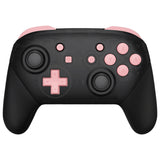 eXtremeRate Puffy Pink Repair ABXY D-pad ZR ZL L R Keys for NS Switch Pro Controller, DIY Replacement Full Set Buttons with Tools for NS Switch Pro - Controller NOT Included - KRP357