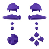 eXtremeRate DIY Replacement Full Set Buttons for Nintendo Switch Pro Controller - Purple - KRP305