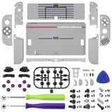 eXtremeRate Replacement Full Set Shell for Nintendo Switch OLED - Classic 1989 GB DMG-01- QNSOY7004