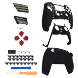 Full Set Housing Shell with Action Buttons Touchpad Cover, SFC SNES Classic EU Replacement Decorative Trim Shell Front Back Plates Compatible with ps5 Controller BDM-010/020/030/040/050 - QPFT1001G3