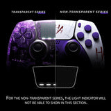 eXtremeRate Clown HAHAHA Full Set Housing Shell with Buttons Touchpad Cover Compatible with ps5 Edge Controller, Custom Replacement Decorative Trim Shell Front Back Plates Compatible with ps5 Edge Controller - QRHEGT002