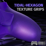 eXtremeRate RISE4 Plus MAX Back Paddles Kit with Clicky Trigger Stops & Rubberized Grip for PS5 Controller BDM-010/020 - Galactic Purple - HKCPFM005