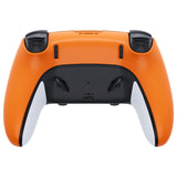 eXtremeRate Orange Custom Back Housing Bottom Shell Compatible with ps5 Edge Controller, DIY Replacement Back Shell Cover Compatible with ps5 Edge Controller - DQZEGP002