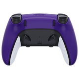 eXtremeRate Purple Custom Back Housing Bottom Shell Compatible with ps5 Edge Controller, DIY Replacement Back Shell Cover Compatible with ps5 Edge Controller - DQZEGP004