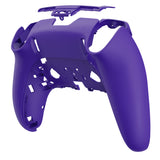 eXtremeRate Purple Custom Back Housing Bottom Shell Compatible with ps5 Edge Controller, DIY Replacement Back Shell Cover Compatible with ps5 Edge Controller - DQZEGP004