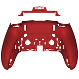 eXtremeRate Scarlet Red Custom Back Housing Bottom Shell Compatible with ps5 Edge Controller, DIY Replacement Back Shell Cover Compatible with ps5 Edge Controller - DQZEGP001