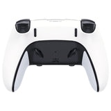 eXtremeRate White Custom Back Housing Bottom Shell Compatible with ps5 Edge Controller, DIY Replacement Back Shell Cover Compatible with ps5 Edge Controller - DQZEGP007