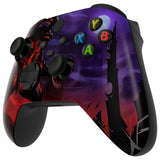 eXtremeRate Dragon King Replacement Part Faceplate, Soft Touch Grip Housing Shell Case for Xbox Series S & Xbox Series X Controller Accessories - Controller NOT Included - FX3R006