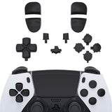 eXtremeRate Replacement D-pad R1 L1 R2 L2 Triggers Share Options Home Face Buttons Compatible with ps5 Edge Controller, Black Full Set Buttons Compatible with ps5 Edge Controller - JXTEGP006