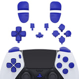 eXtremeRate Replacement D-pad R1 L1 R2 L2 Triggers Share Options Home Face Buttons Compatible with ps5 Edge Controller, Blue Full Set Buttons Compatible with ps5 Edge Controller - JXTEGP003