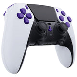 eXtremeRate Replacement D-pad R1 L1 R2 L2 Triggers Share Options Home Face Buttons Compatible with ps5 Edge Controller, Purple Full Set Buttons Compatible with ps5 Edge Controller - JXTEGP004