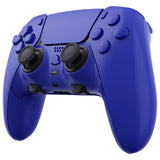 eXtremeRate Blue Full Set Housing Shell with Buttons Touchpad Cover Compatible with ps5 Edge Controller, Custom Replacement Decorative Trim Shell Front Back Plates Compatible with ps5 Edge Controller - QRHEGP003