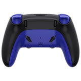 eXtremeRate Blue Nebula Full Set Housing Shell with Buttons Touchpad Cover Compatible with ps5 Edge Controller, Custom Replacement Decorative Trim Shell Front Back Plates Compatible with ps5 Edge Controller - QRHEGT005