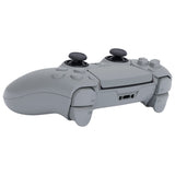 eXtremeRate New Hope Gray Full Set Housing Shell with Buttons Touchpad Cover Compatible with ps5 Edge Controller, Custom Replacement Decorative Trim Shell Front Back Plates Compatible with ps5 Edge Controller - QRHEGP005