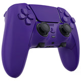 eXtremeRate Purple Full Set Housing Shell with Buttons Touchpad Cover Compatible with ps5 Edge Controller, Custom Replacement Decorative Trim Shell Front Back Plates Compatible with ps5 Edge Controller - QRHEGP004