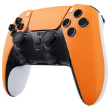 eXtremeRate Orange Left Right Front Housing Shell with Touchpad Compatible with ps5 Edge Controller, DIY Replacement Faceplate Shell Custom Touch Pad Cover Compatible with ps5 Edge Controller - MLREGP002